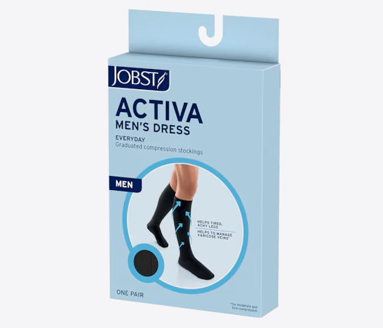 JOBST ACTIVA Men’s Dress Compression Socks