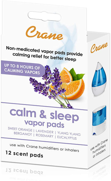 Crane Universal Vapor Pads, 12 Pack